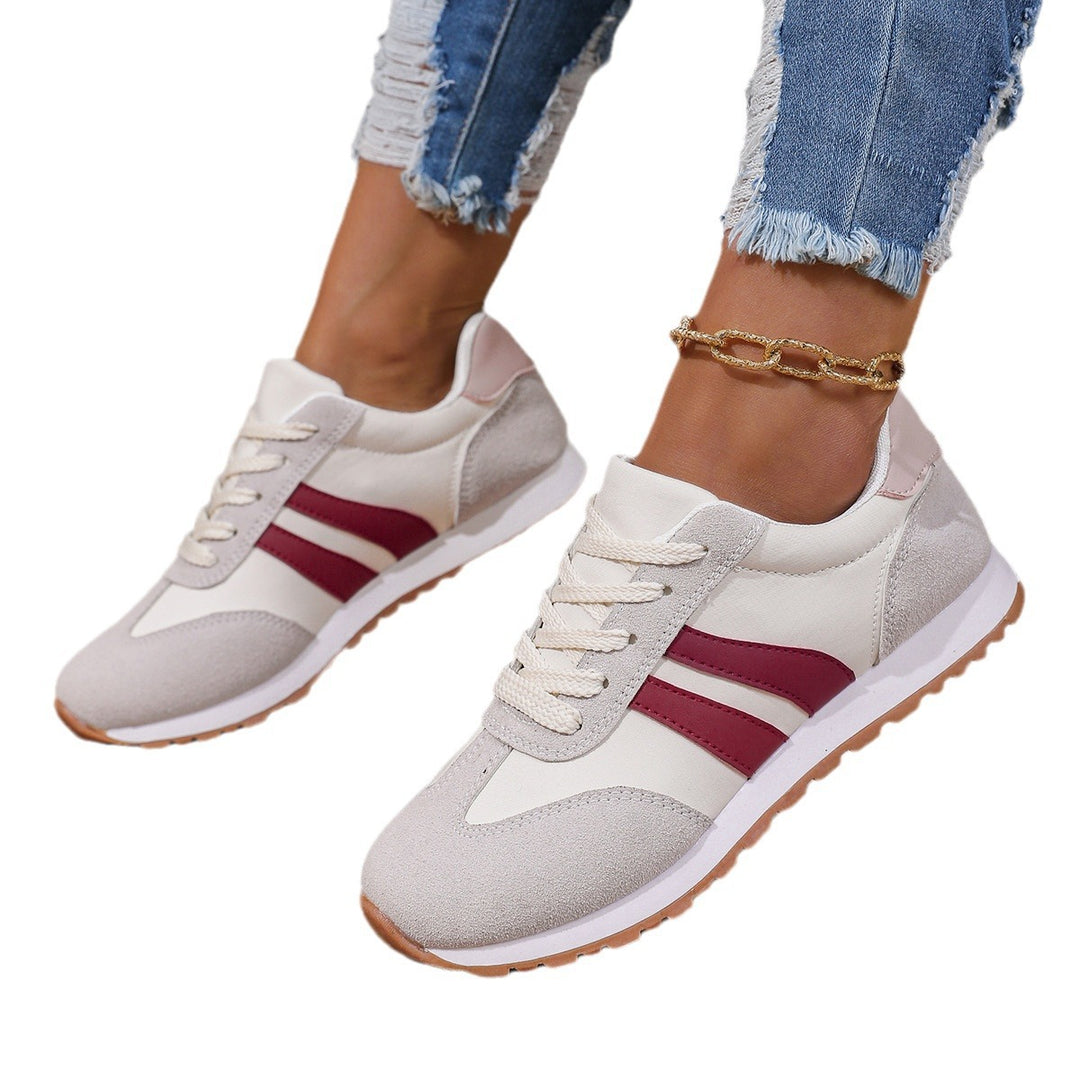 Damen Sportliche Sneakers mit atmungsaktivem Obermaterial und dämpfender Sohle R&B