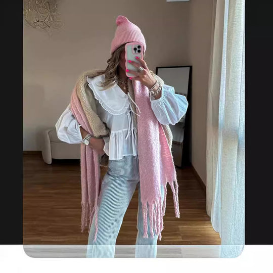Damen Bluse mit Rüschendetails und tailliertem Schnitt R&B