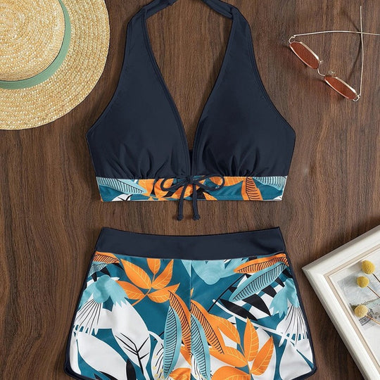 Damen Sportlicher Bikini mit modischem Schnitt R&B