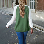 R&B | Pullover in Kontrastfarbe