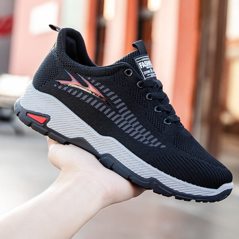 Damen Sportliche Lifestyle-Sneaker mit atmungsaktivem Mesh-Obermaterial und dämpfender Sohle R&B