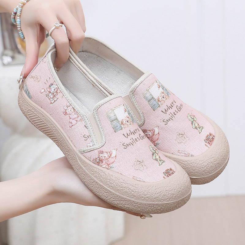 Damen Freizeit-Schuhe mit dekorativem Motiv R&B