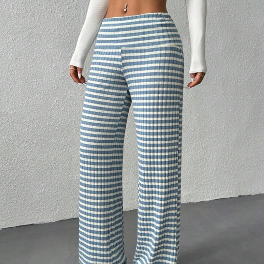 Damen weite Streifenhose R&B