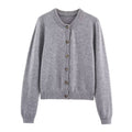 Damen Strickjacke mit eleganten Knopfdetails R&B
