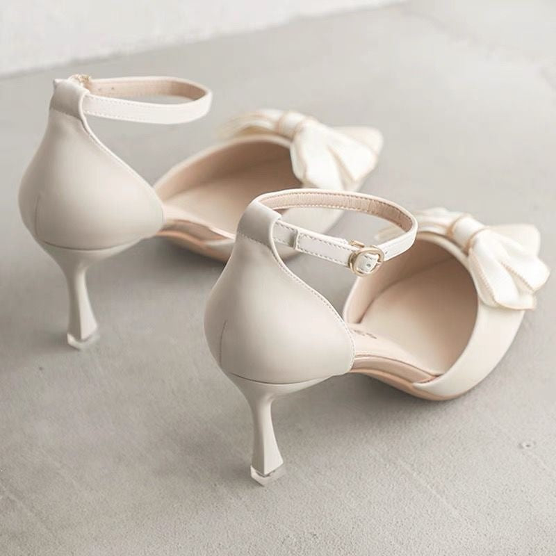 Damen Elegante Pumps mit verspieltem Schleifendetail R&B