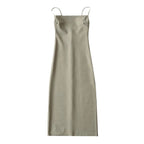 Damen langes Abendkleid mit elegantem Schlitz