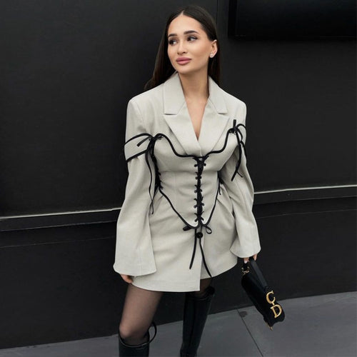 Damen Modischer Couture-Blazer R&B