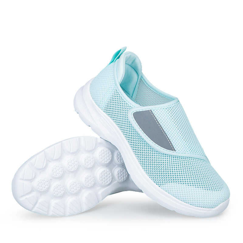 Damen Atmungsaktive Slip-On Sneakers mit rutschfester Sohle R&B