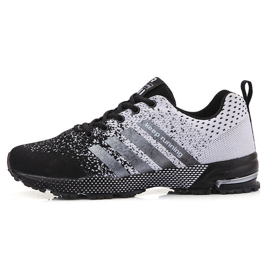 Damen Sportliche Laufschuhe mit atmungsaktiver Mesh-Oberfläche und dämpfender Zwischensohle R&B