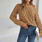 R&B | Hohlstrickpullover Mit Feinem Detailmuster