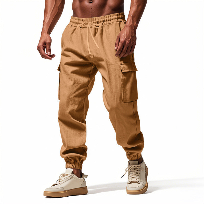 Herren Cargo-Hose mit elastischem Bund und praktischen Seitentaschen R&B