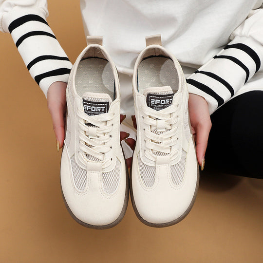 Damen Sportliche Sneakers mit atmungsaktiver Netzoberfläche R&B