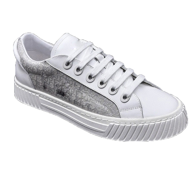 Damen Designer Sneakers mit luxuriösem Obermaterial und rutschfester Sohle R&B