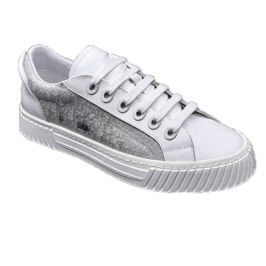 Damen Designer Sneakers mit luxuriösem Obermaterial und rutschfester Sohle R&B
