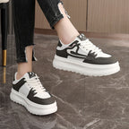 Damen modische Sneakers mit dämpfender Sohle und atmungsaktiver Obermaterialstruktur R&B