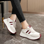 Damen Modische Chunky Sneakers mit dämpfendem Sohlenprofil und atmungsaktivem Obermaterial R&B