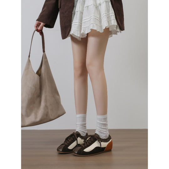 Damen Sportliche Sneaker mit hochwertigem Wildleder-Obermaterial R&B