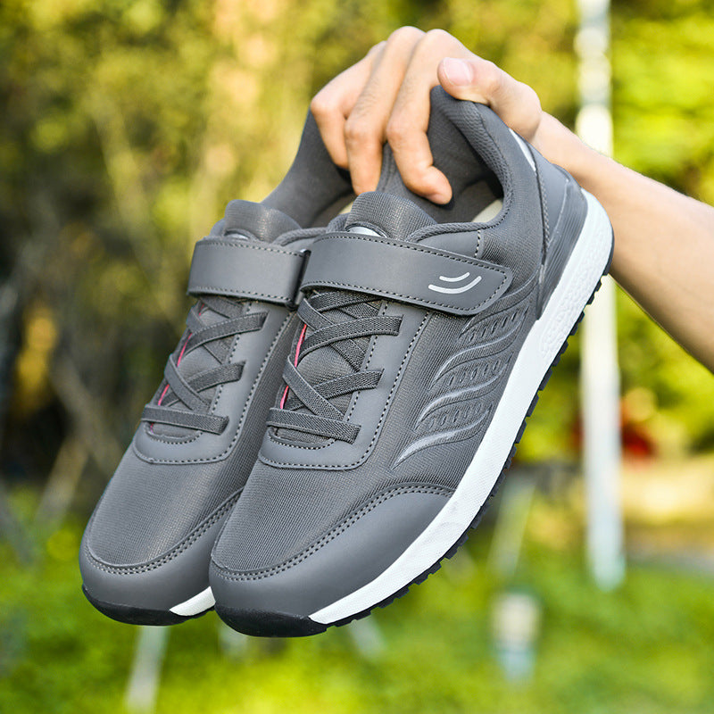 Damen Sportliche Sneakers mit verstellbarem Klettverschluss und atmungsaktiver Oberflächenstruktur R&B