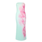 Damen Maxikleid mit floralem Design EB