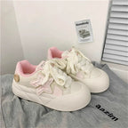 Damen Sneakers mit trendigem Sternen-Applikation und komfortabler Laufsohle