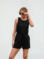 Damen Jumpsuit mit lässigem Schnitt und praktischen Taschen R&B
