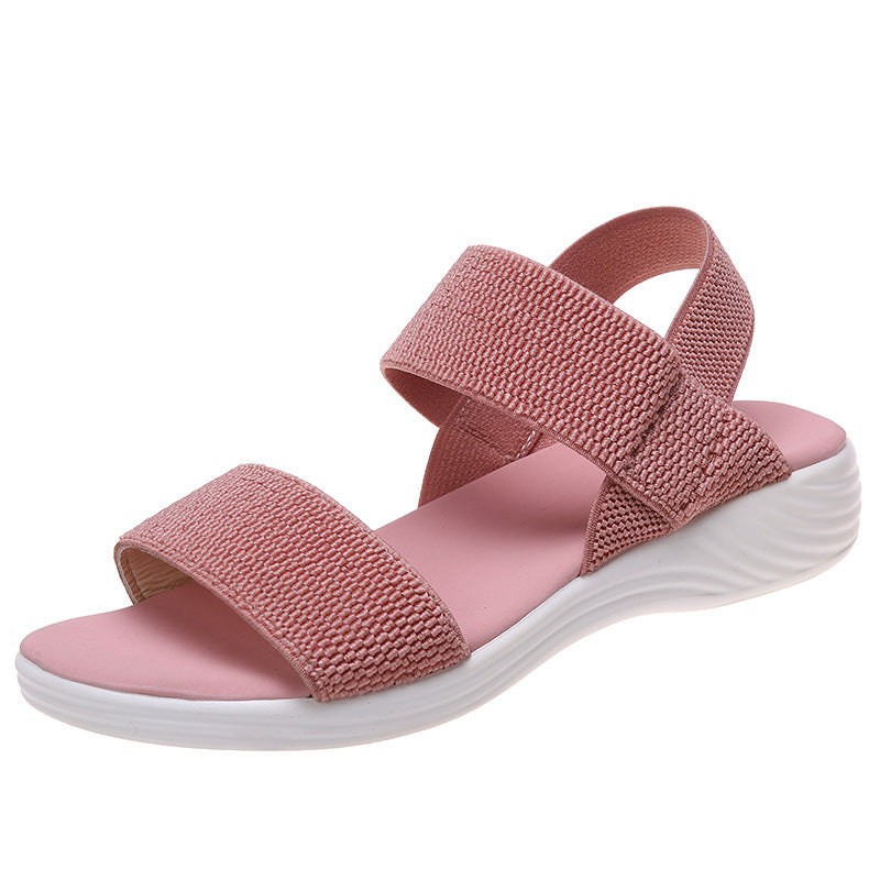 Damen Komfortable Strap Sandalen mit atmungsaktivem Obermaterial und flexibler Sohle R&B