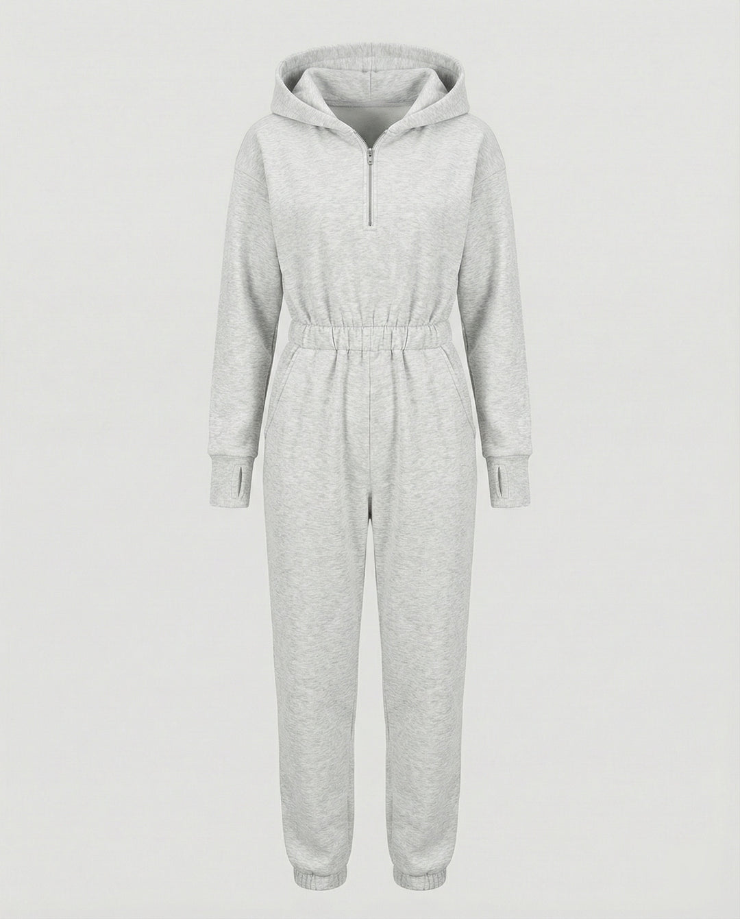 Damen Sweat-Anzug mit Stehkragen
