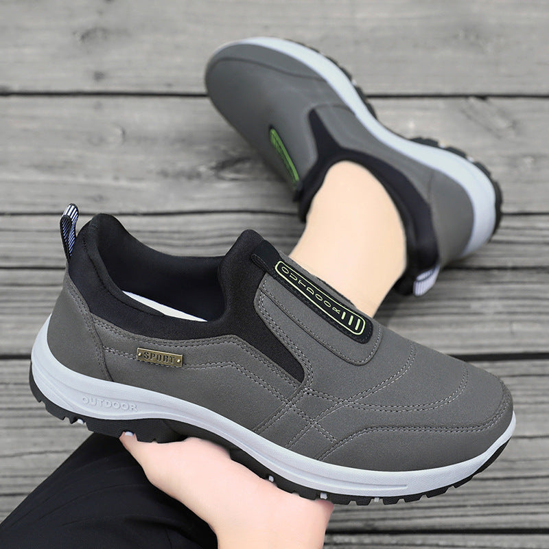 Damen Komfortable Slip-On Freizeitschuhe mit rutschfester Sohle R&B