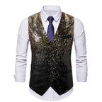 Herren Weste mit Schimmernden Pailletten & Auffälligem Look | R&B