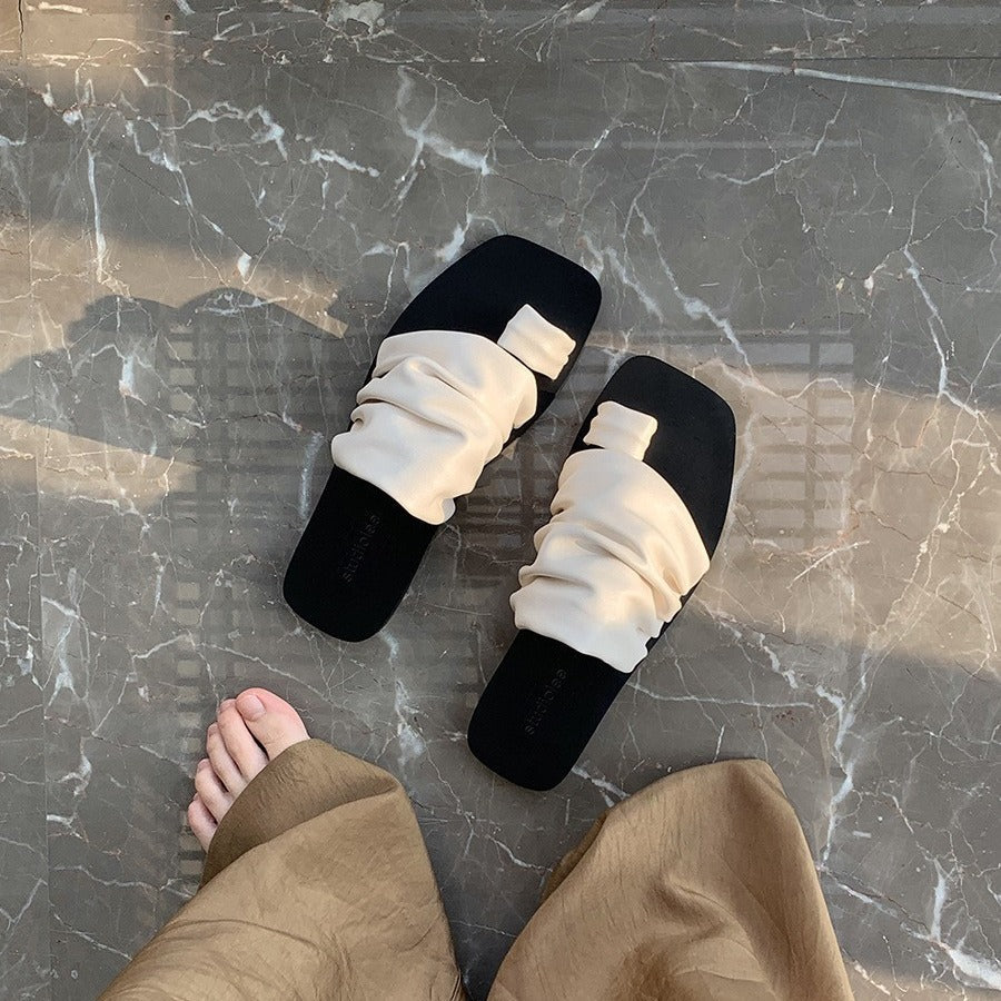 Damen Slipper mit strukturiertem Obermaterial und bequemer Fußbettgestaltung R&B