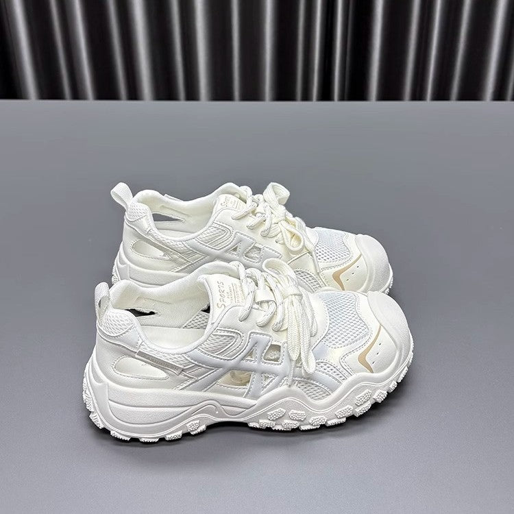 Damen sportive Lifestyle-Sneaker mit atmungsaktiver Mesh-Oberfläche und hochwertiger Dämpfungstechnologie R&B
