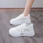 Damen Chunky Sneakers mit trendiger Profilsohle und atmungsaktivem Obermaterial R&B