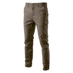 Herren Chinohose mit schmaler Passform und elastischem Bund