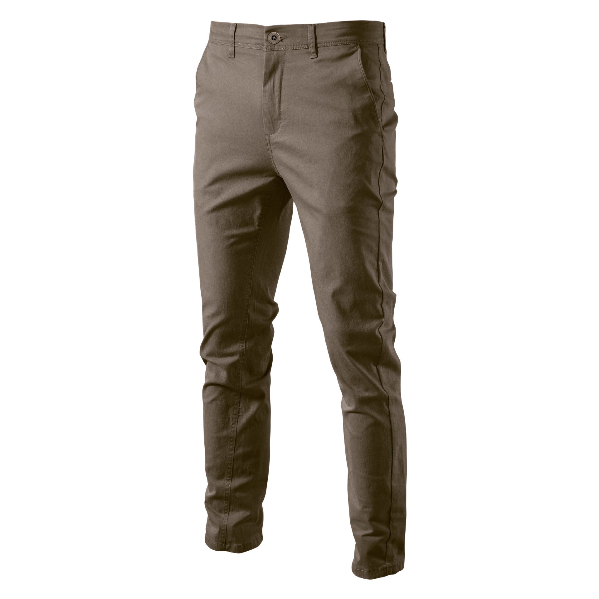 Herren Chinohose mit schmaler Passform und elastischem Bund
