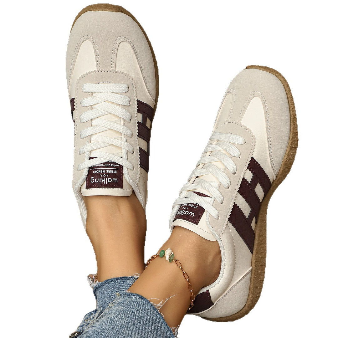 Damen Sneakers mit strukturiertem Obermaterial und bequemer Dämpfung R&B