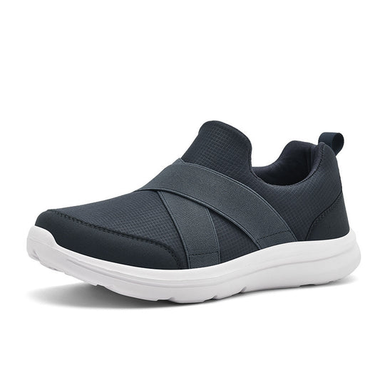Damen Bequeme Slip-On Sneakers mit flexiblem Obermaterial und rutschfester Sohle R&B