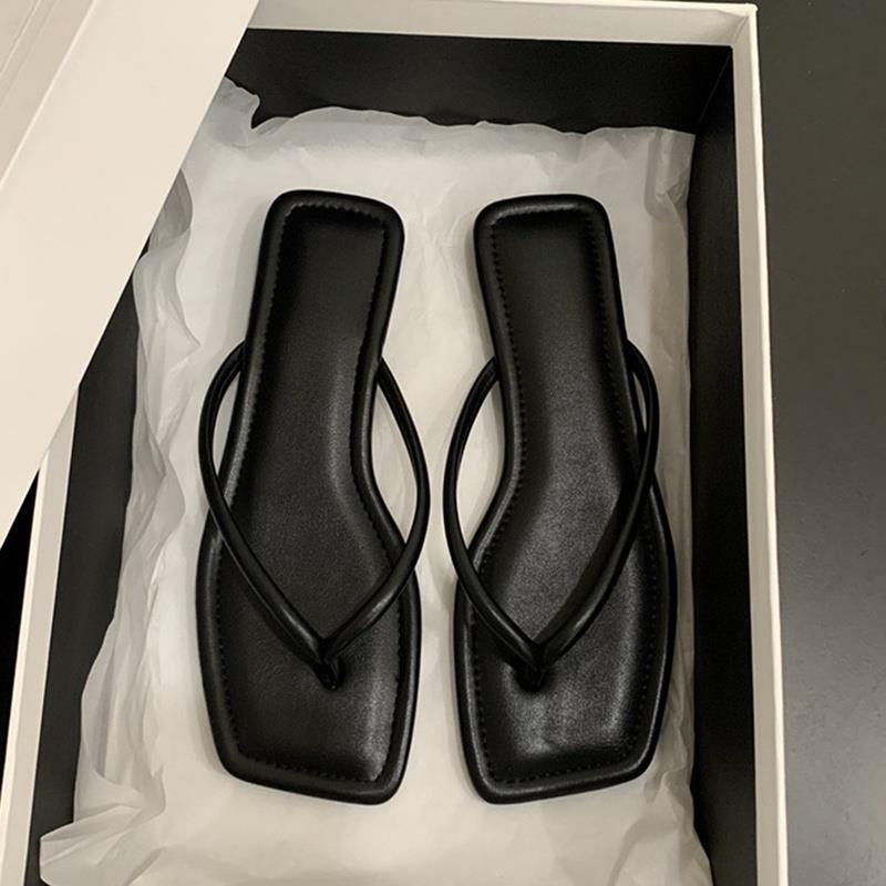 Damen Zehentrenner mit modernem Design und flacher Sohle R&B