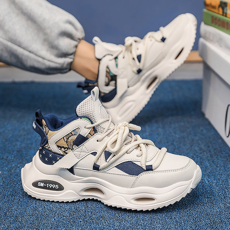 Damen sportliche und atmungsaktive High-Top Sneakers mit innovativer Dämpfungstechnologie