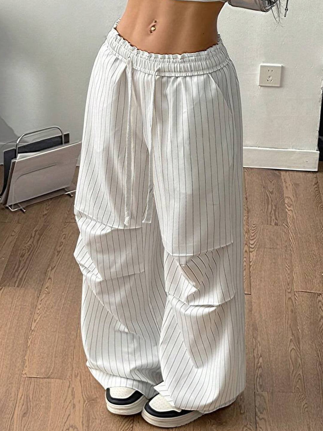 Damen Relaxed Fit Sporthose mit seitlichen Taschen R&B