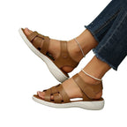 Damen Sommerliche Riemensandalen mit elegantem Flecht-Design R&B