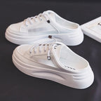 Damen Slip-On Sneakers mit atmungsaktiver Netzstruktur und dämpfender Laufsohle R&B
