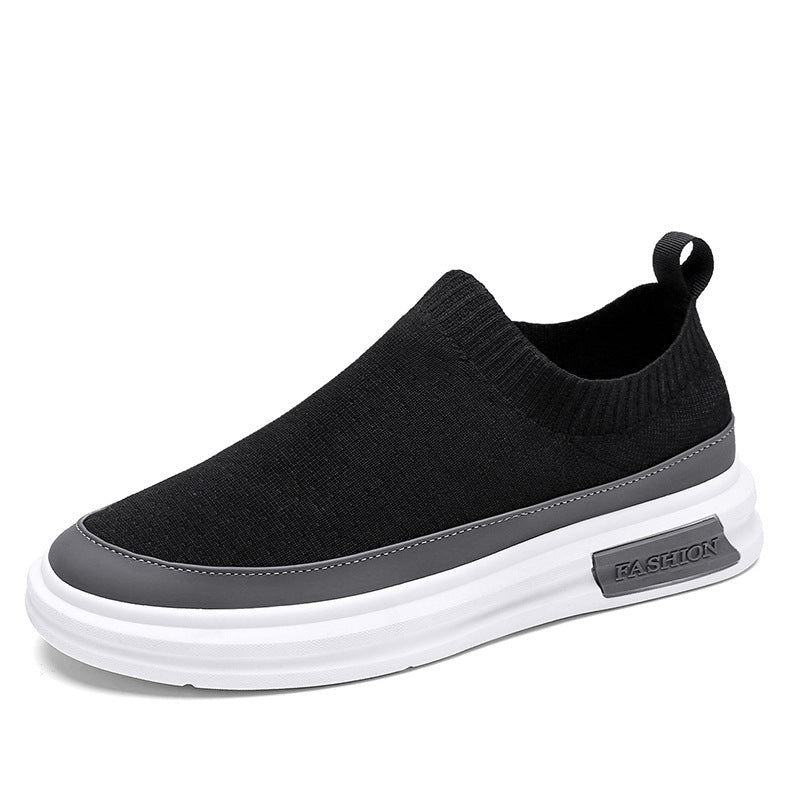 Damen Bequeme Strick-Sneakers mit flexibler und rutschfester Sohle R&B