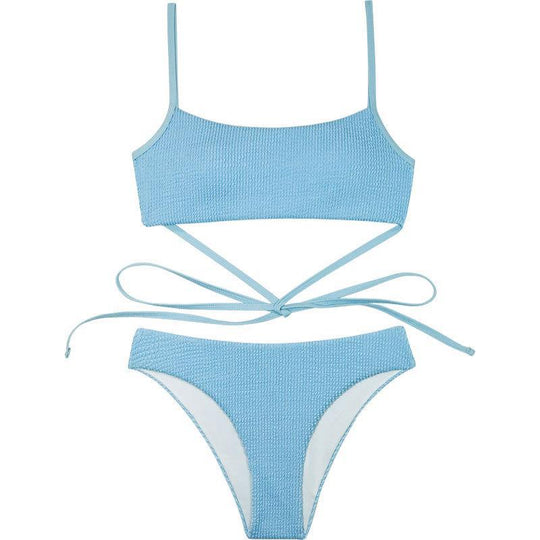 Damen Zweiteiliges Bikiniset mit raffiniertem Schnitt R&B