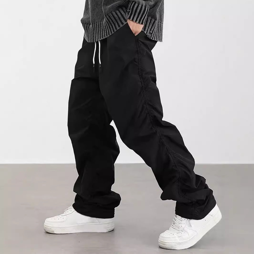 Herren lässige Cargo-Hose mit elastischem Bund und praktischen Taschen R&B