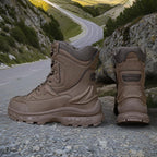 Herren leistungsstarke Tactical Boots mit rutschfester Sohle und atmungsaktiver Konstruktion R&B
