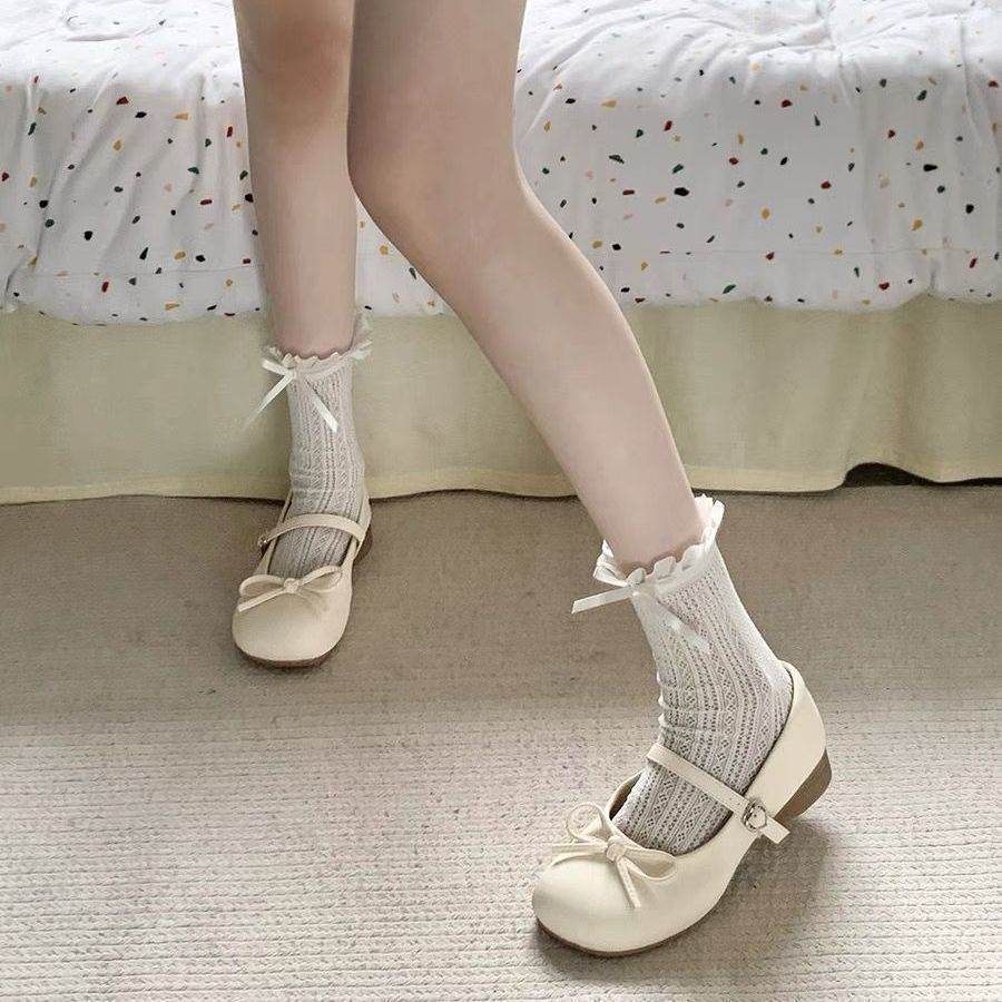 Damen Ballerinas mit dekorativem Schleifendetail und Komfortsohle R&B