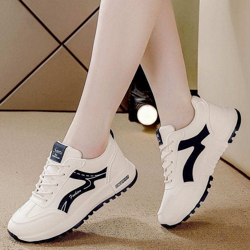 Damen leichte und sportliche Sneaker mit dämpfender Sohle R&B