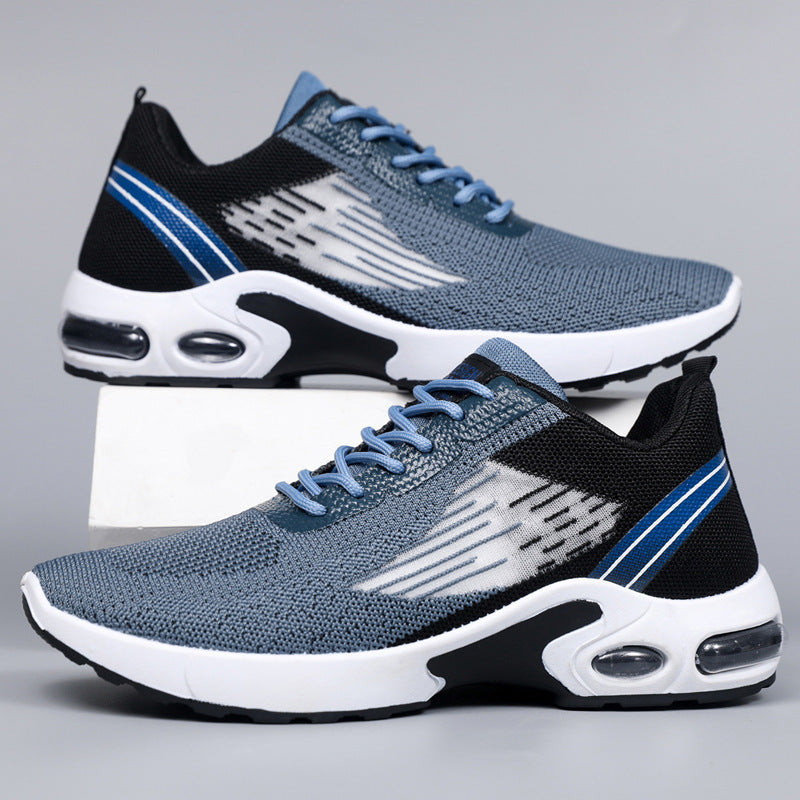 Damen Komfortable Dämpfungs-Sneaker mit atmungsaktiver Mesh-Oberfläche und elastischer Konstruktion R&B