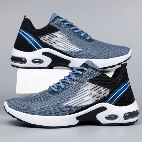 Damen Komfortable Dämpfungs-Sneaker mit atmungsaktiver Mesh-Oberfläche und elastischer Konstruktion R&B