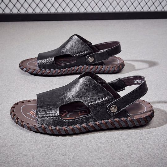Herren Komfortable Freizeitsandalen mit verstellbarem Riemen R&B